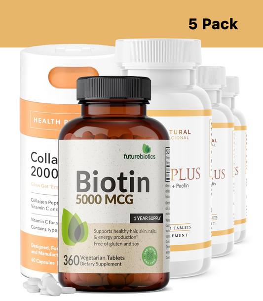 Kit 15 (3 Pilory + 1 collagen + 1 Biotin)