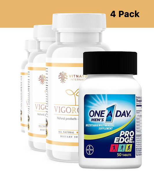 Kit 9 (3 Vigor Quest + 1 One a day men's)